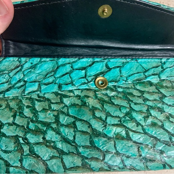 Vintage Alaska Sea Bass Leather Wallet - Picture 6 of 12
